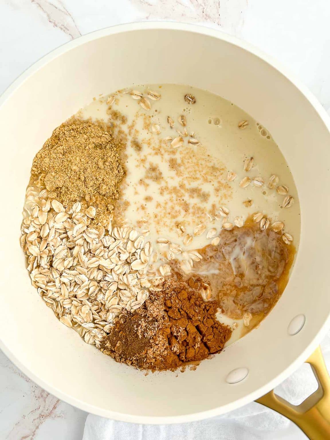 Cinnamon Spice Oatmeal Recipe (V, GF) Easy Chickpeasy