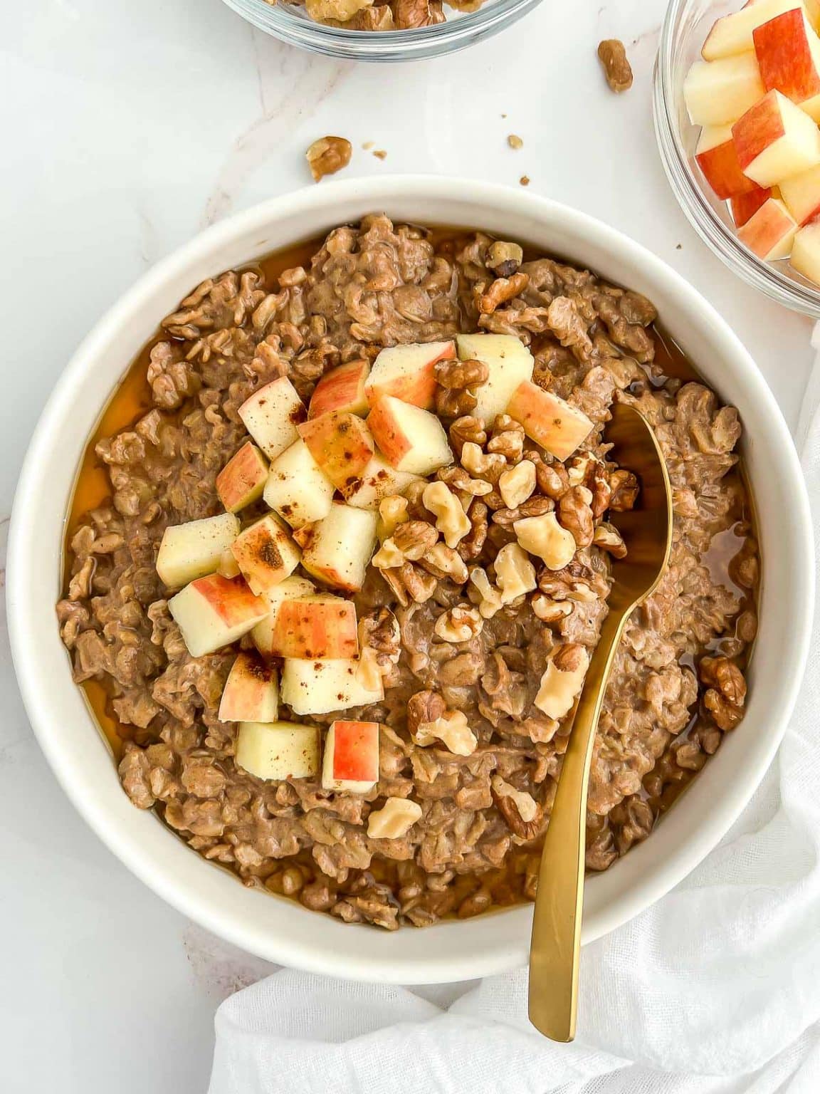 Cinnamon Spice Oatmeal Recipe (V, GF) Easy Chickpeasy