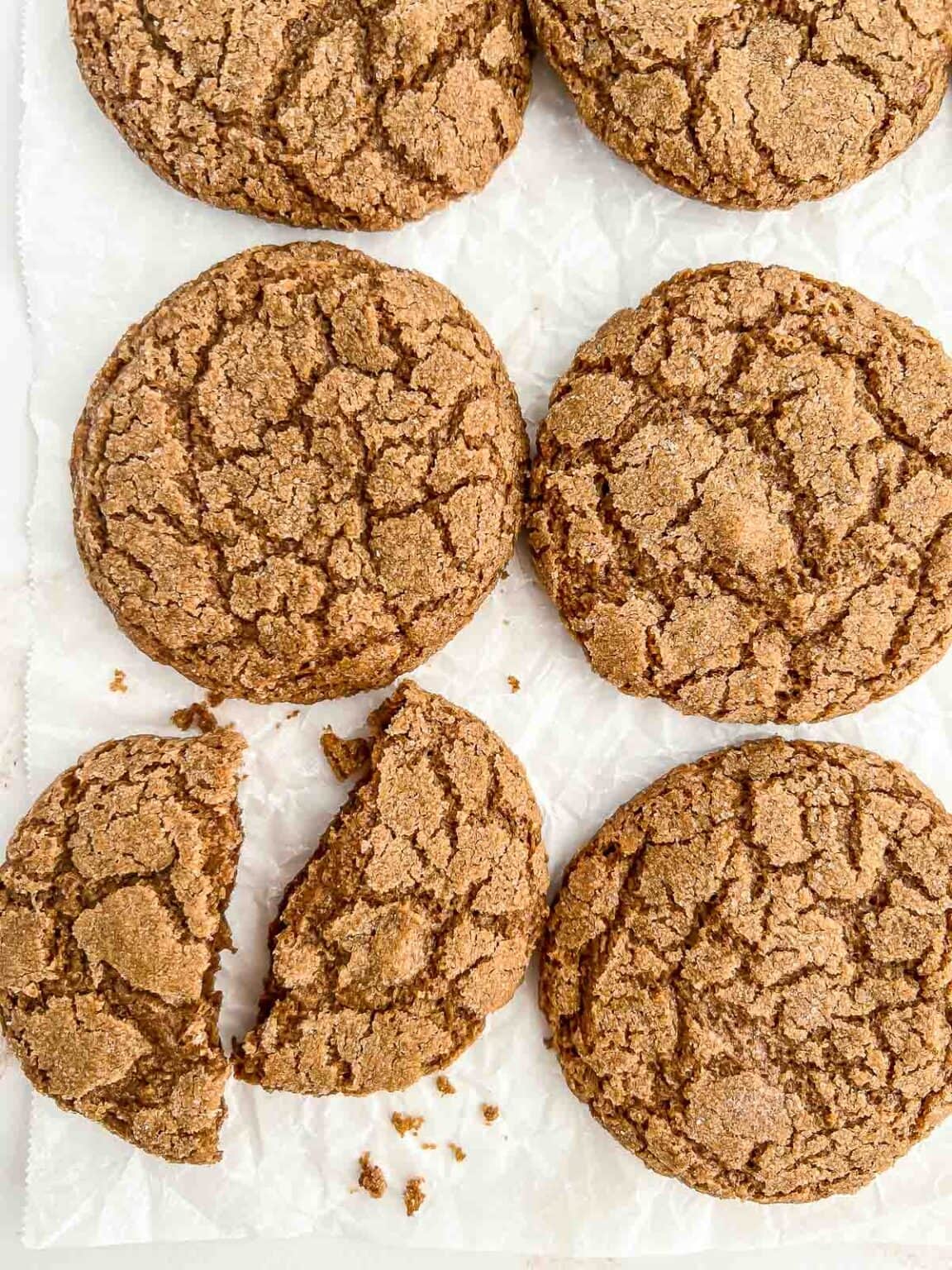 Best Vegan Gingersnap Cookie Recipe Easy Chickpeasy