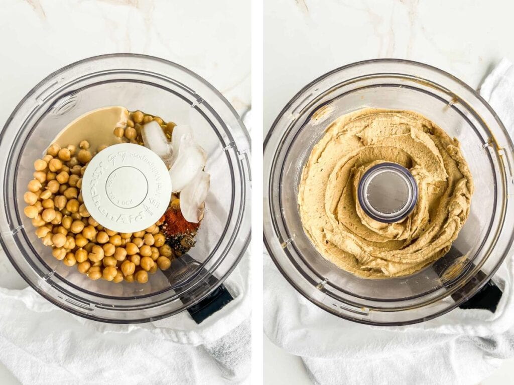 Creamy Hummus without Garlic (Low FODMAP) - Easy Chickpeasy