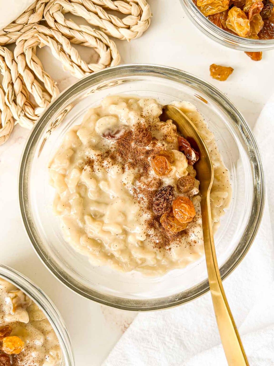 Easy Vegan Oat Milk Rice Pudding (Dairy Free) Easy Chickpeasy